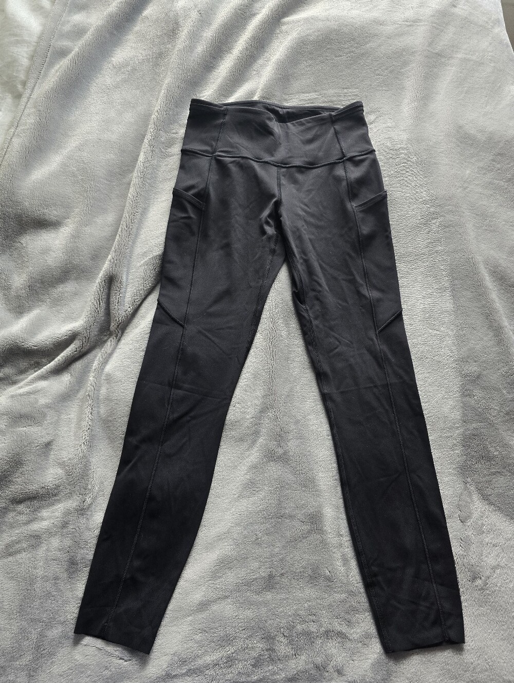Lululemon Fast & Free High Rise Tight 25" Inseam In Black *Retired Design*